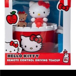 Hello Kitty Remote Control Driving Teacup - Red and White